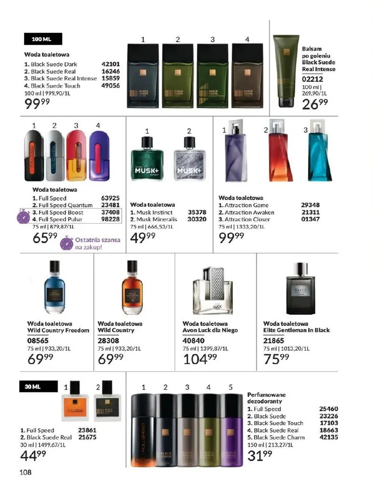 Gazetka promocyjna Avon str. 108