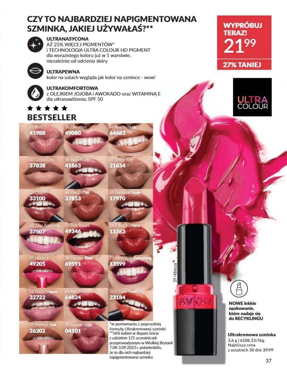 Gazetka promocyjna Avon str. 37