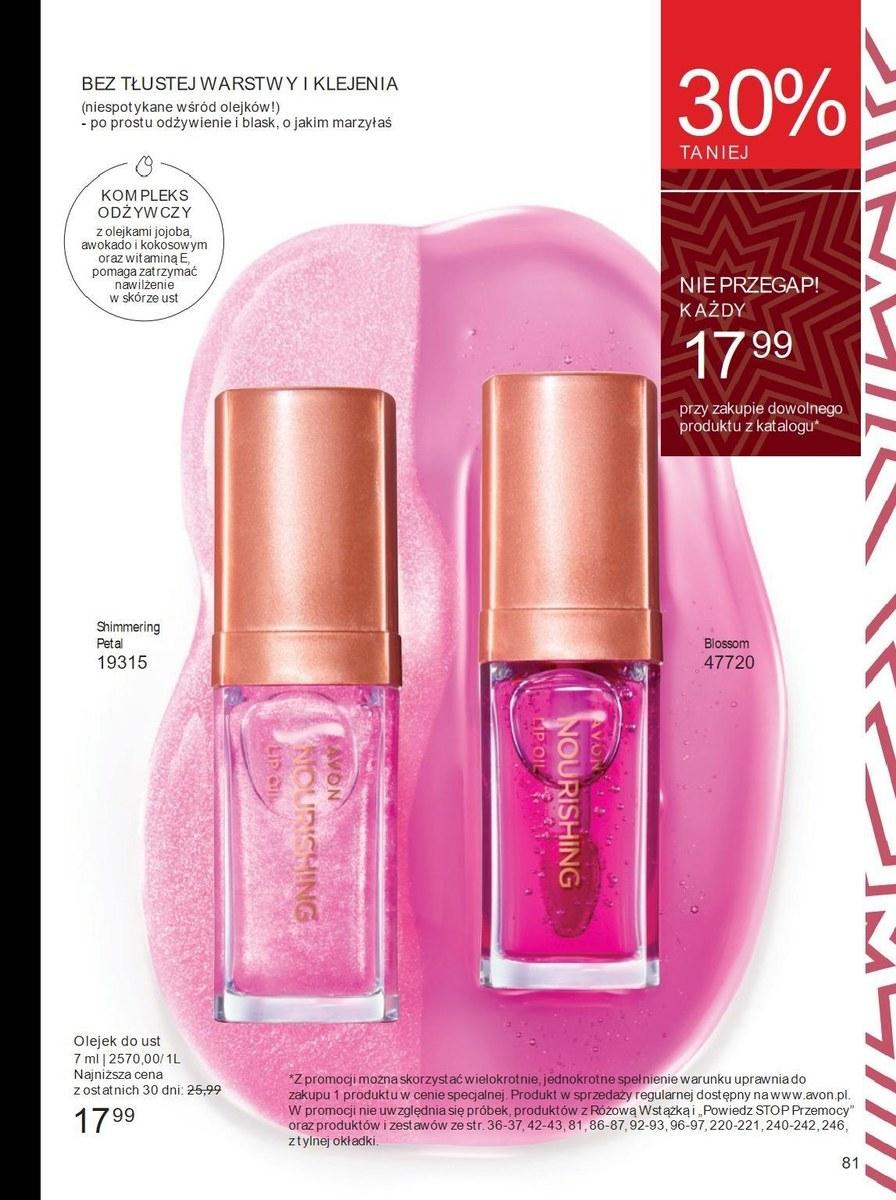 Gazetka promocyjna Avon str. 81