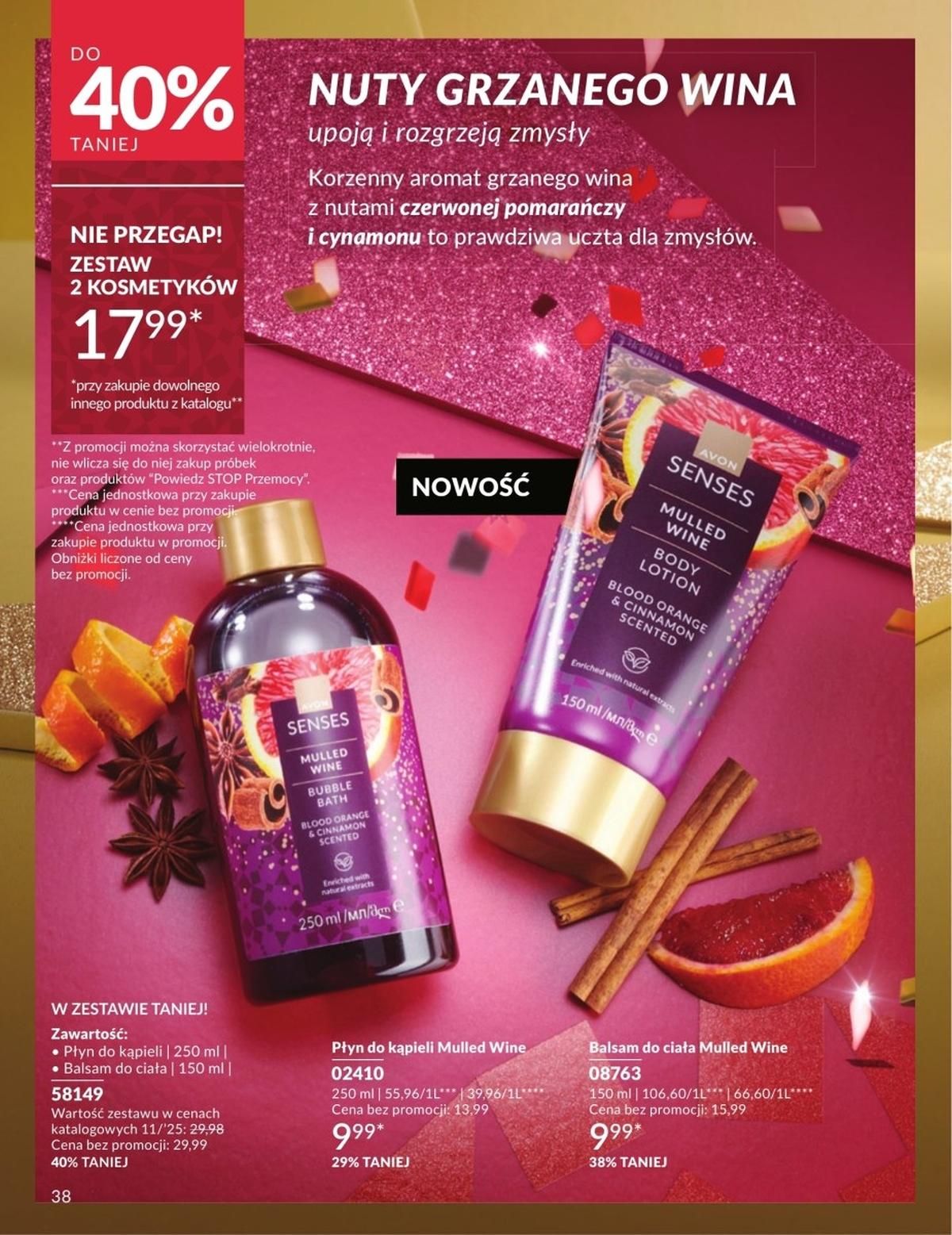 Gazetka promocyjna Avon str. 38