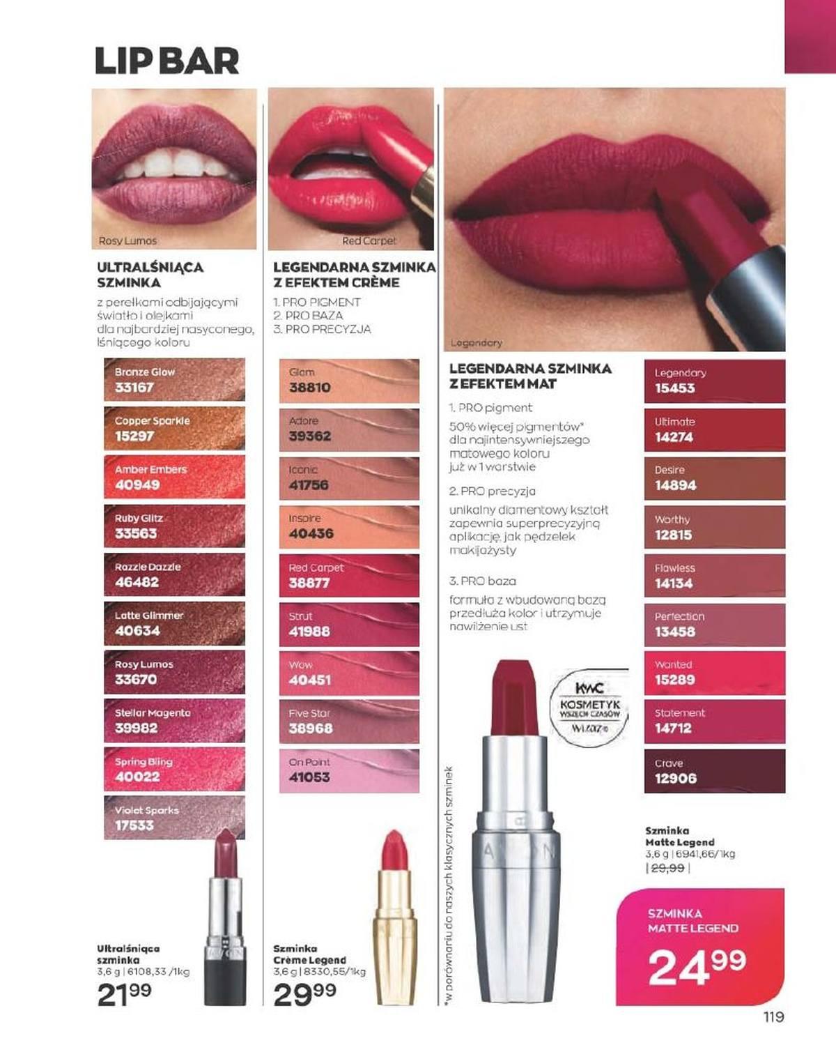 Gazetka promocyjna Avon str. 119