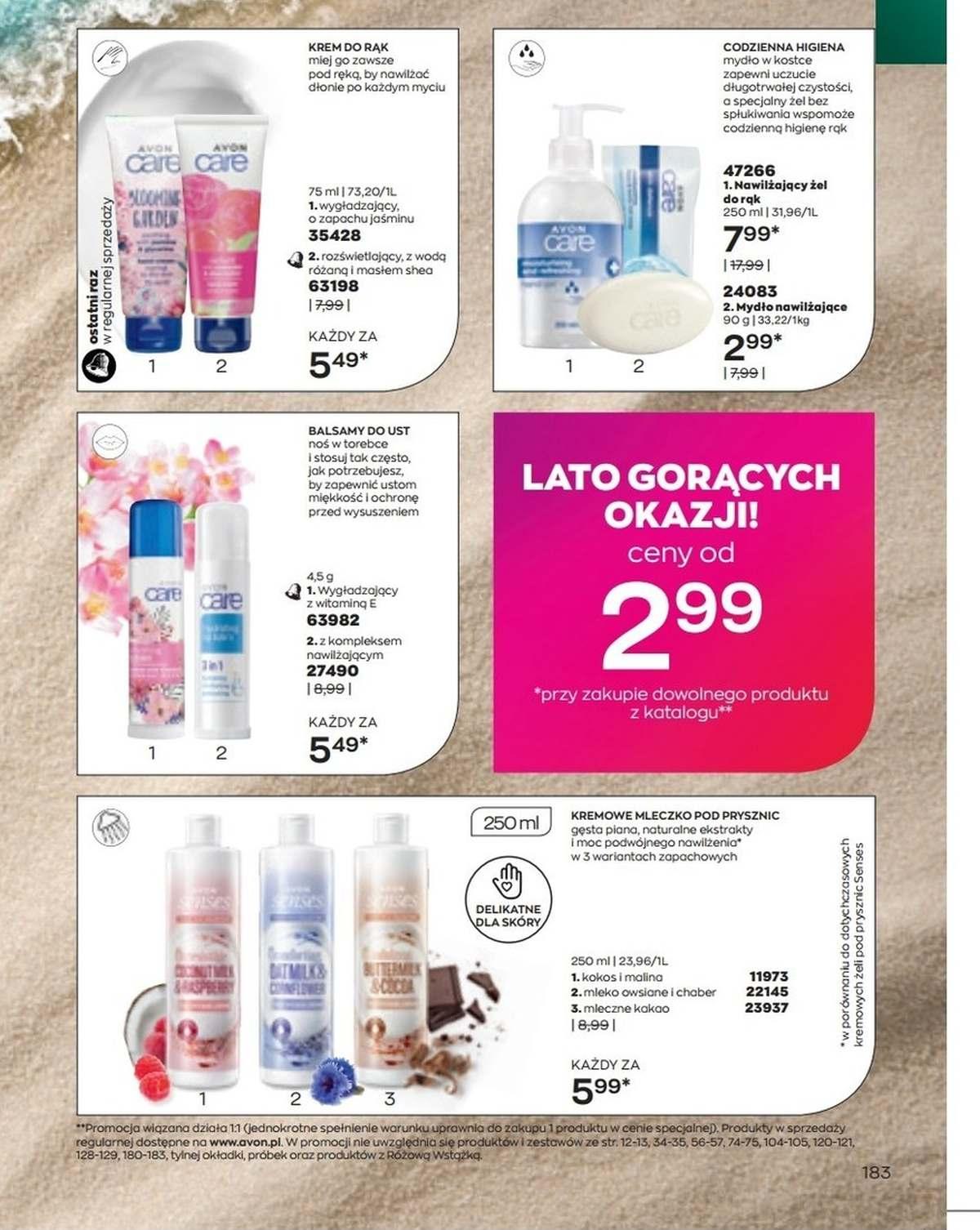Gazetka promocyjna Avon str. 183
