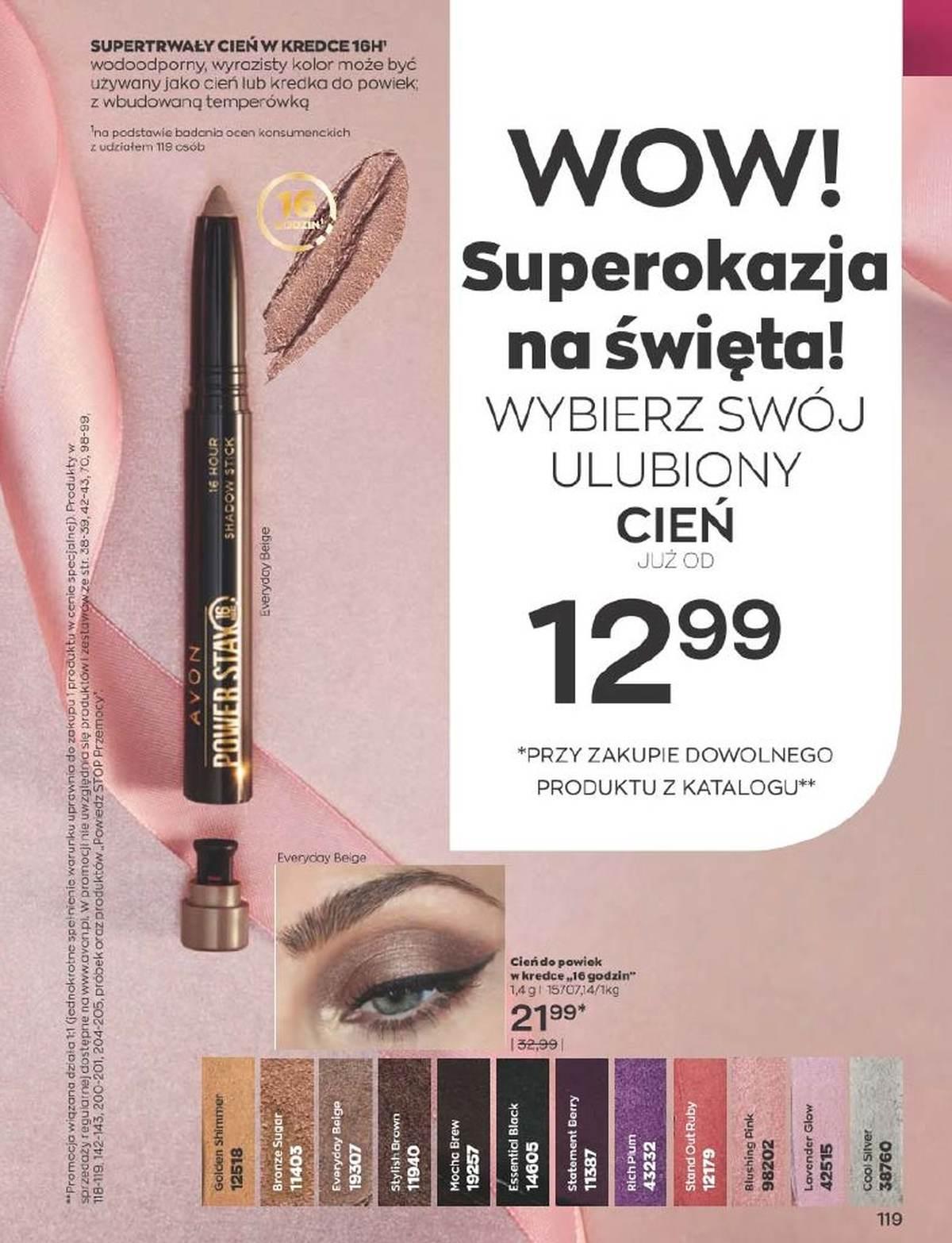 Gazetka promocyjna Avon str. 119