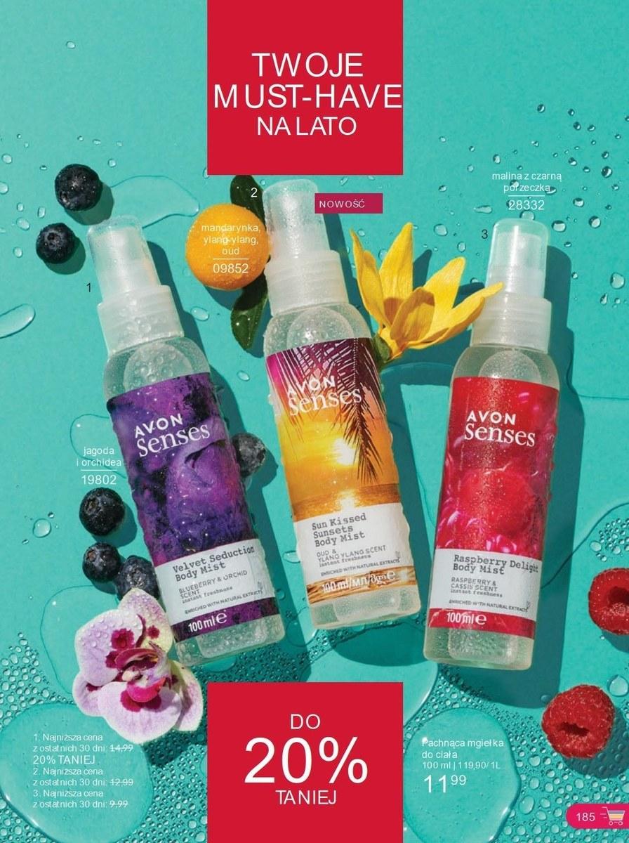 Gazetka promocyjna Avon str. 185