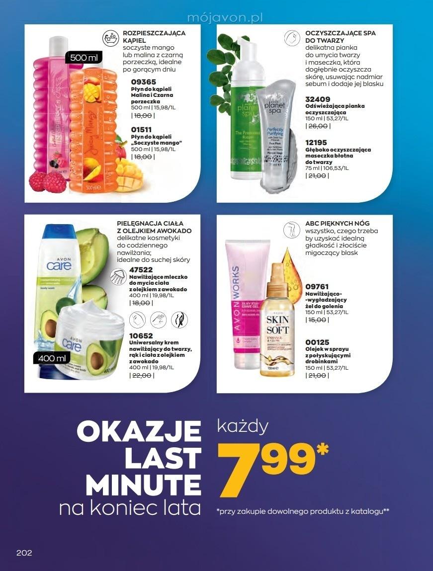 Gazetka promocyjna Avon str. 202