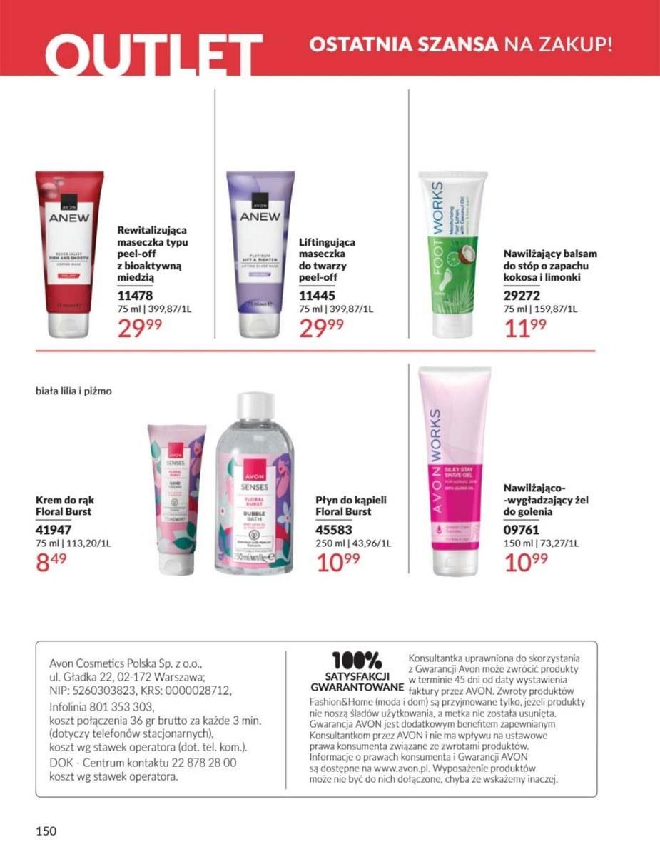 Gazetka promocyjna Avon str. 150