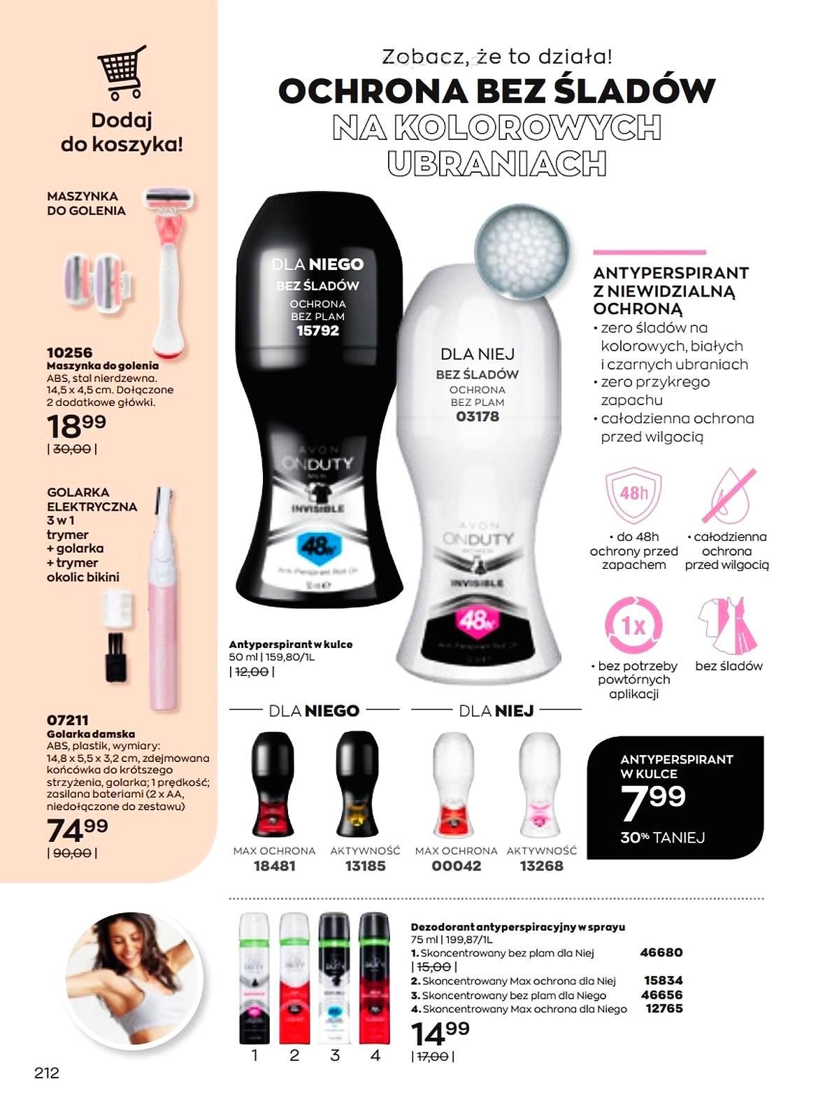 Gazetka promocyjna Avon str. 212