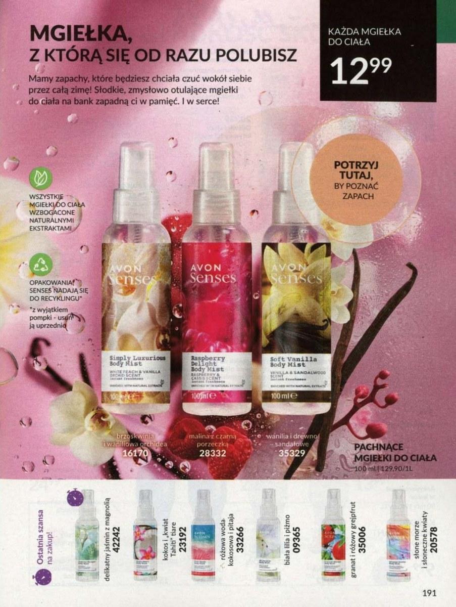 Gazetka promocyjna Avon str. 191