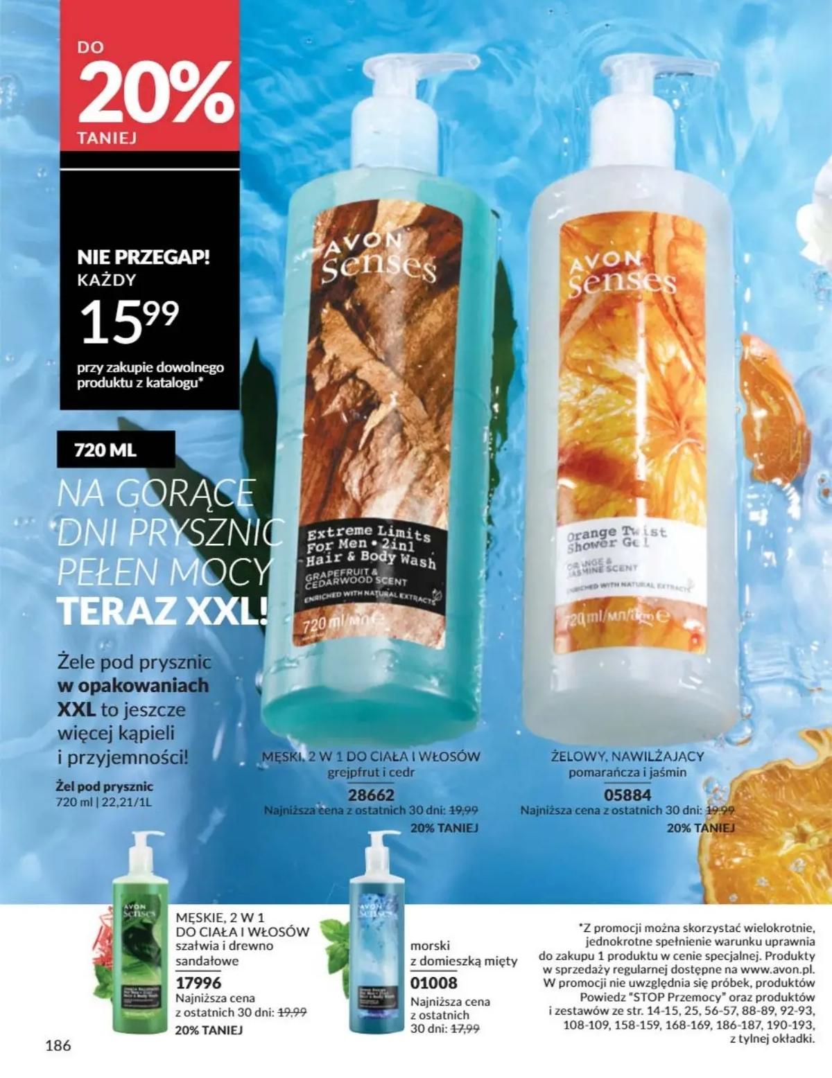 Gazetka promocyjna Avon str. 186