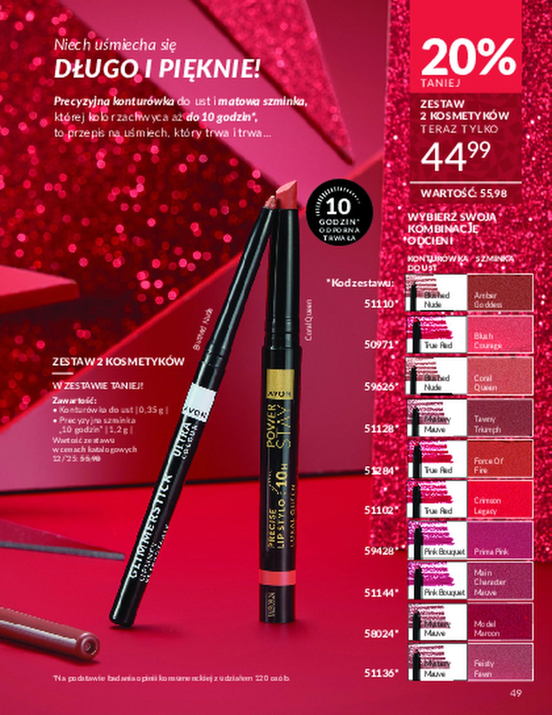Gazetka promocyjna Avon str. 49