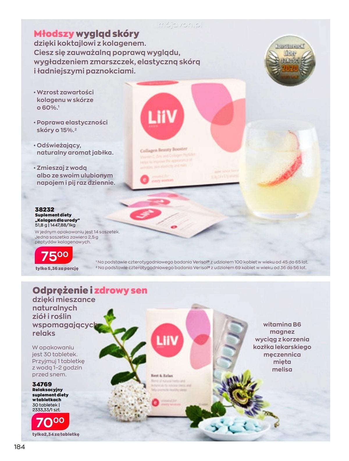 Gazetka promocyjna Avon str. 184