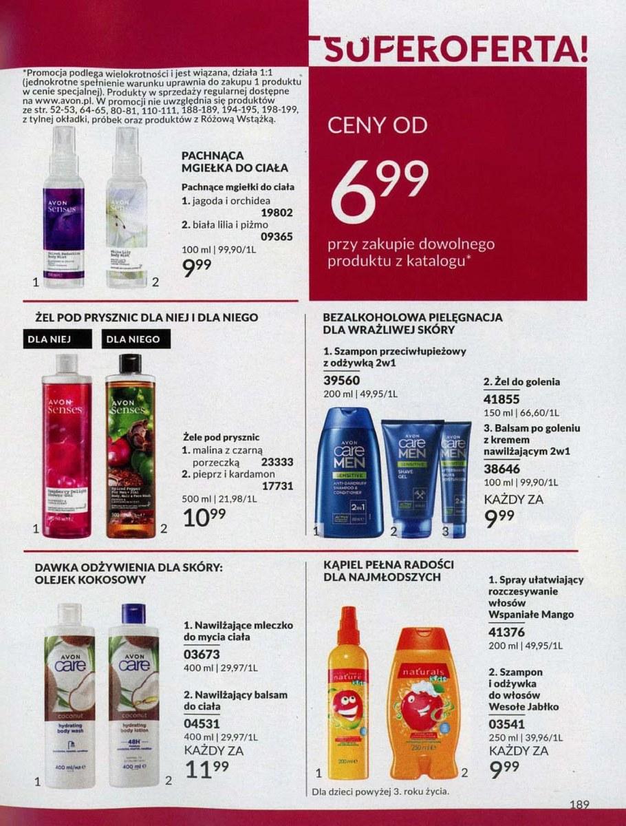 Gazetka promocyjna Avon str. 189