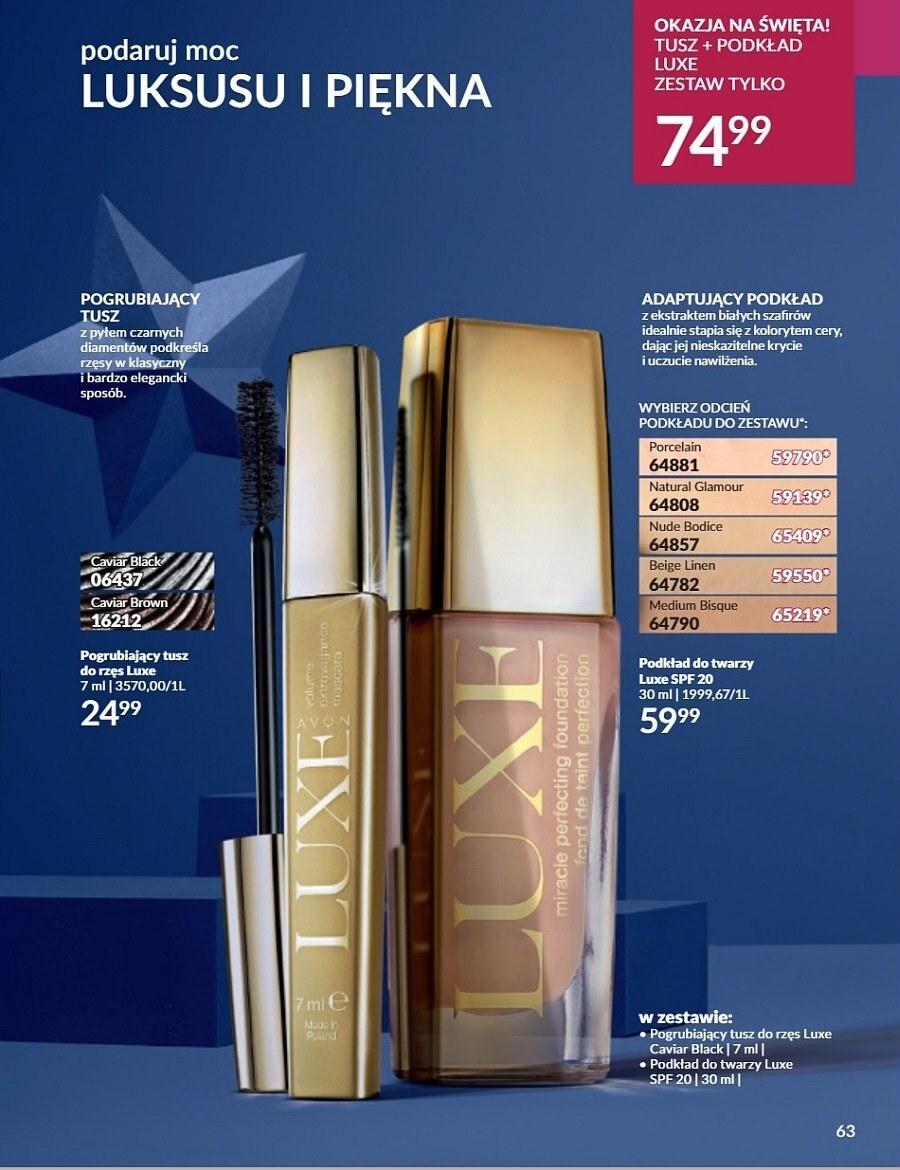 Gazetka promocyjna Avon str. 63