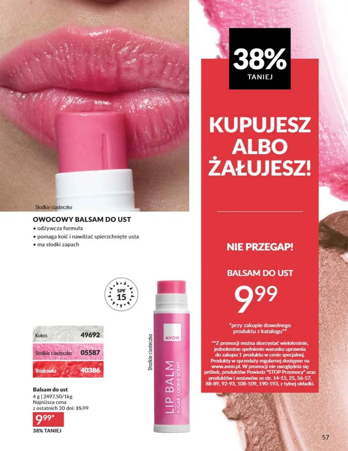 Gazetka promocyjna Avon str. 57