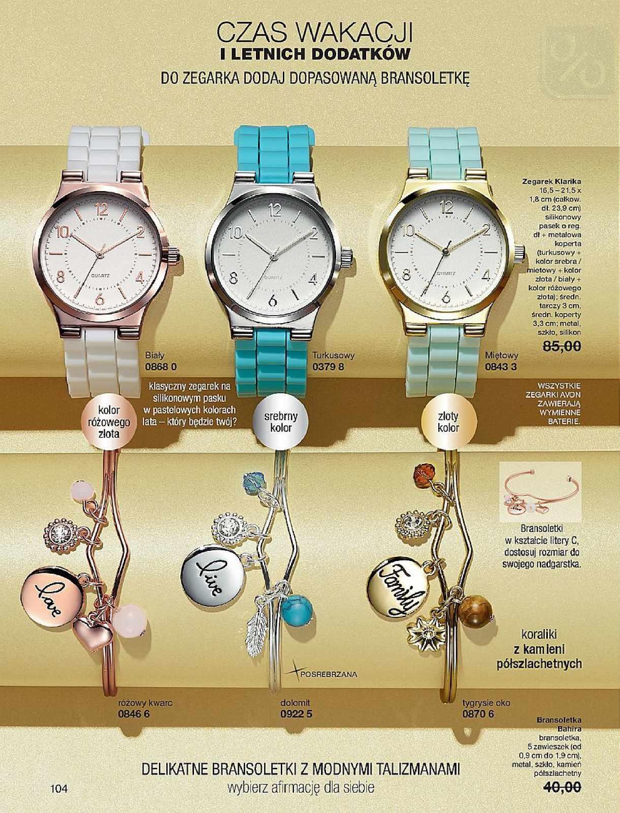 Gazetka promocyjna Avon str. 104