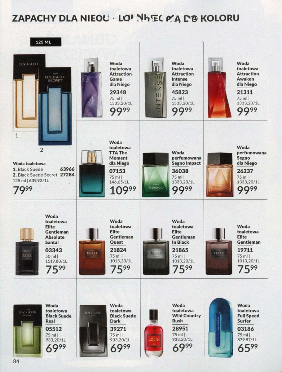 Gazetka promocyjna Avon str. 84