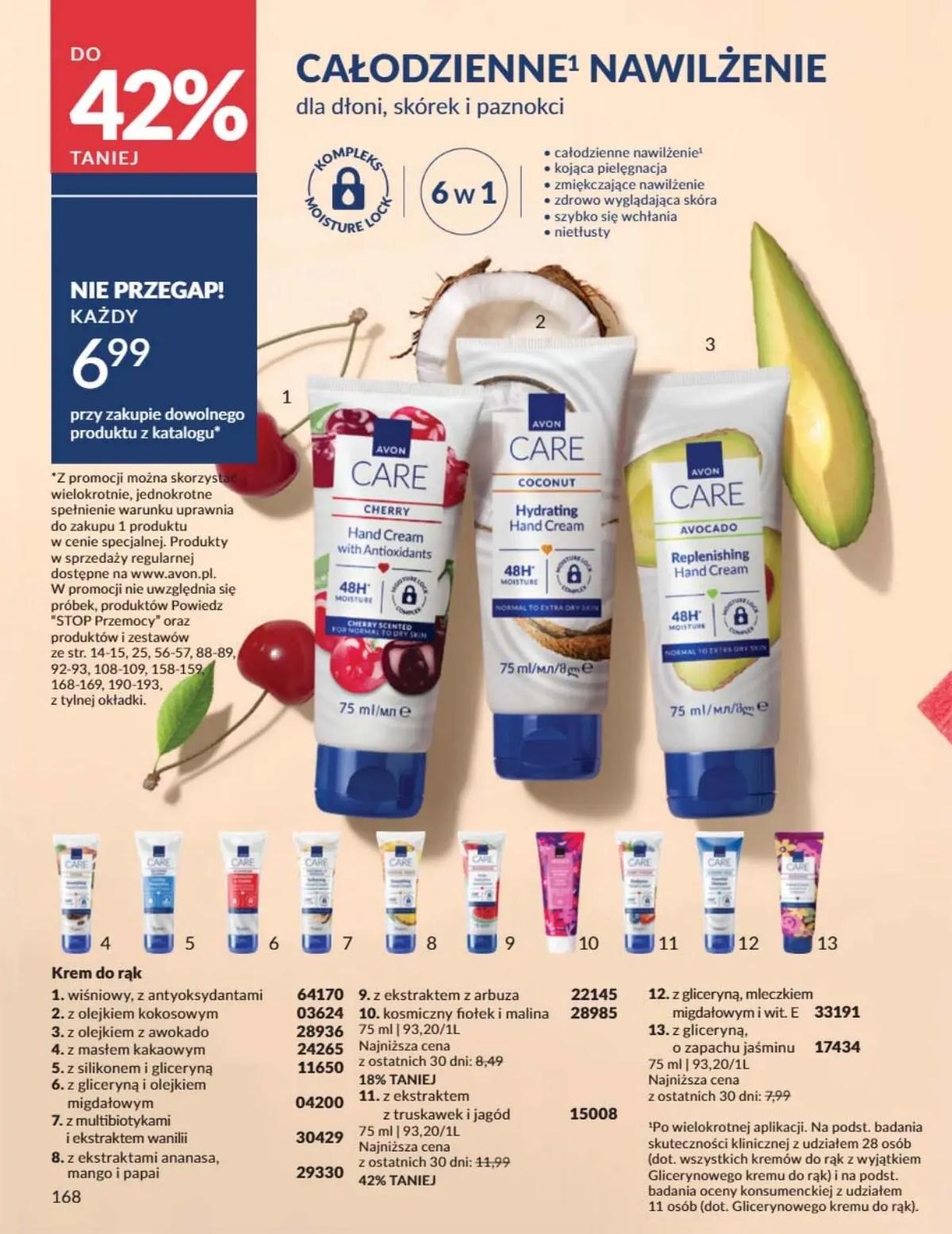 Gazetka promocyjna Avon str. 168