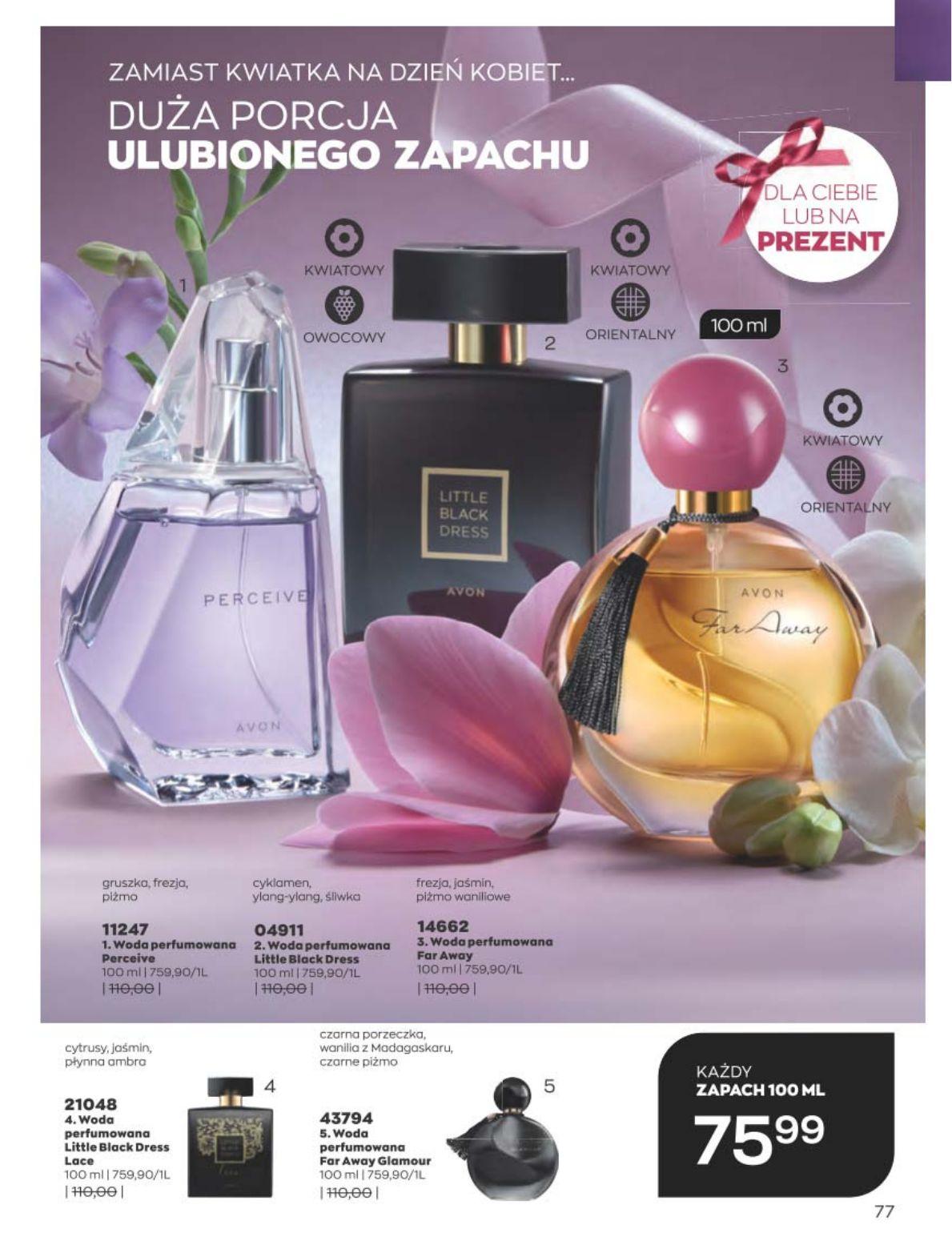 Gazetka promocyjna Avon str. 77