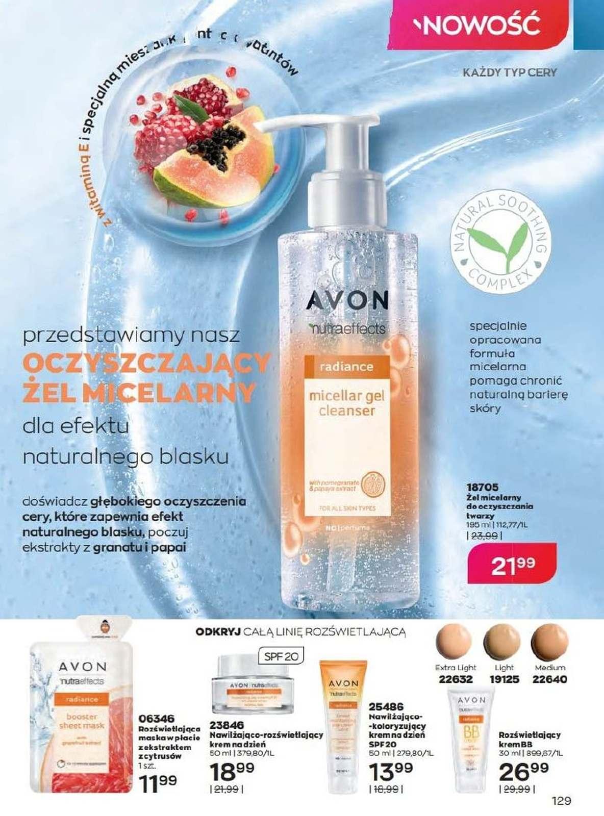 Gazetka promocyjna Avon str. 129