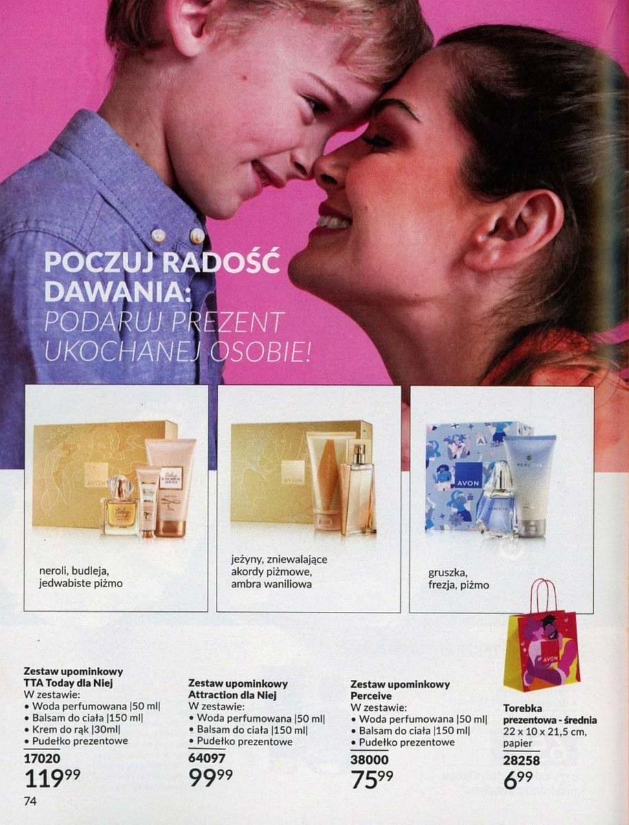 Gazetka promocyjna Avon str. 74