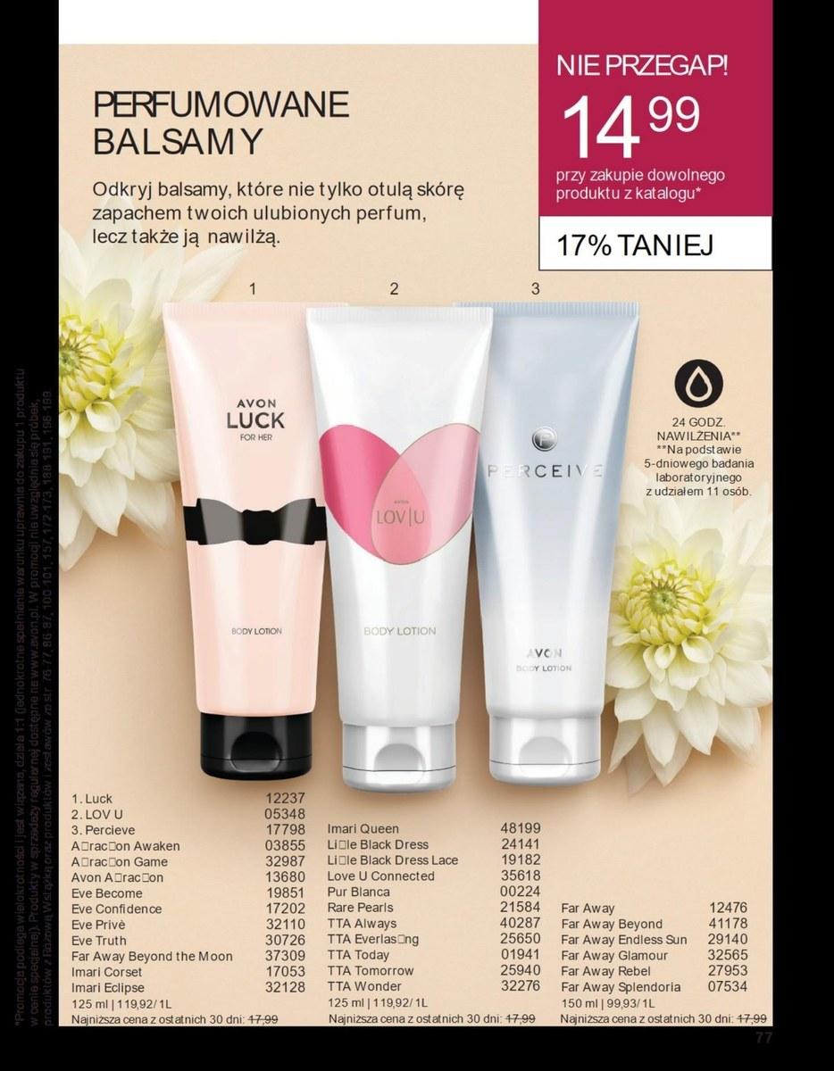 Gazetka promocyjna Avon str. 77
