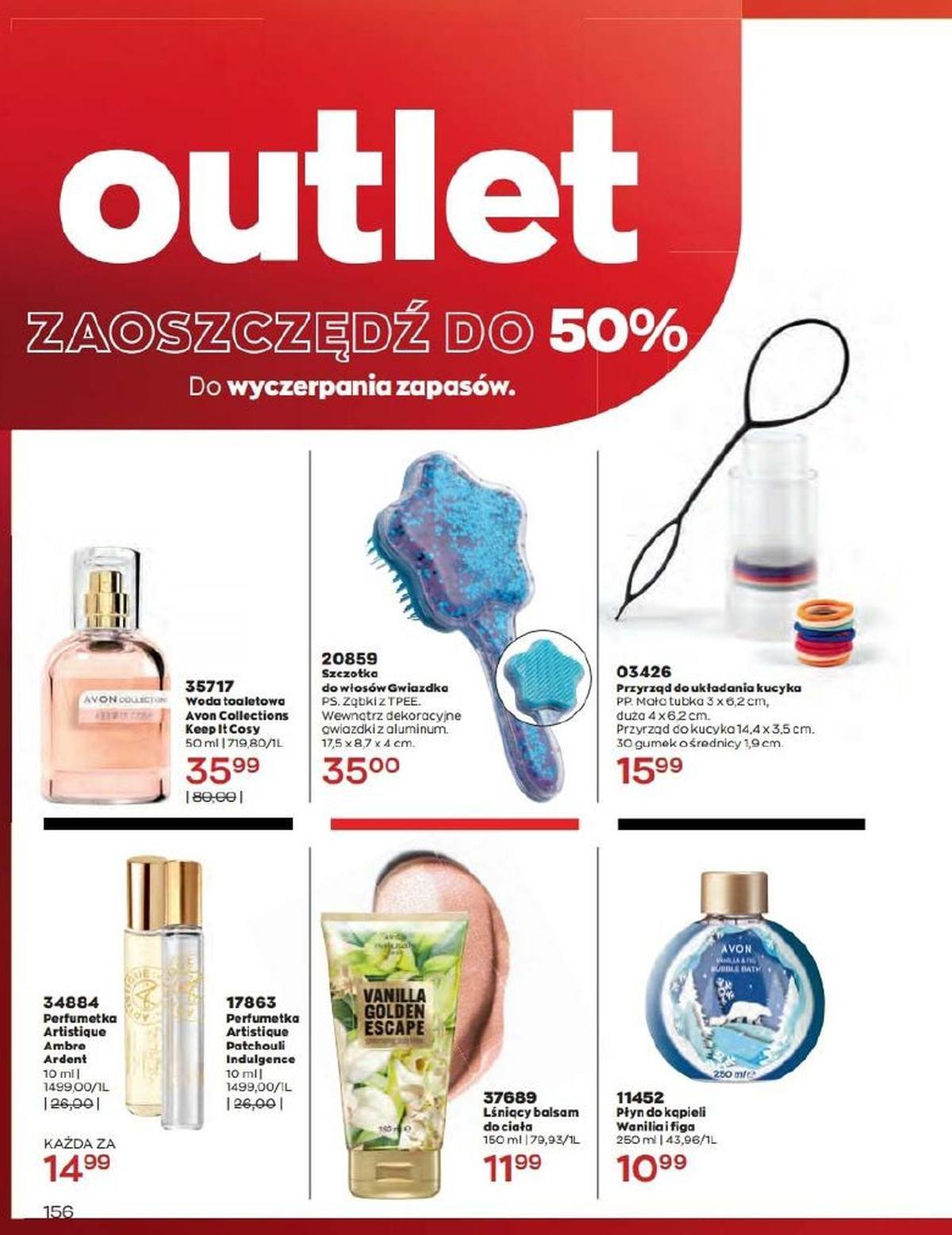 Gazetka promocyjna Avon str. 156