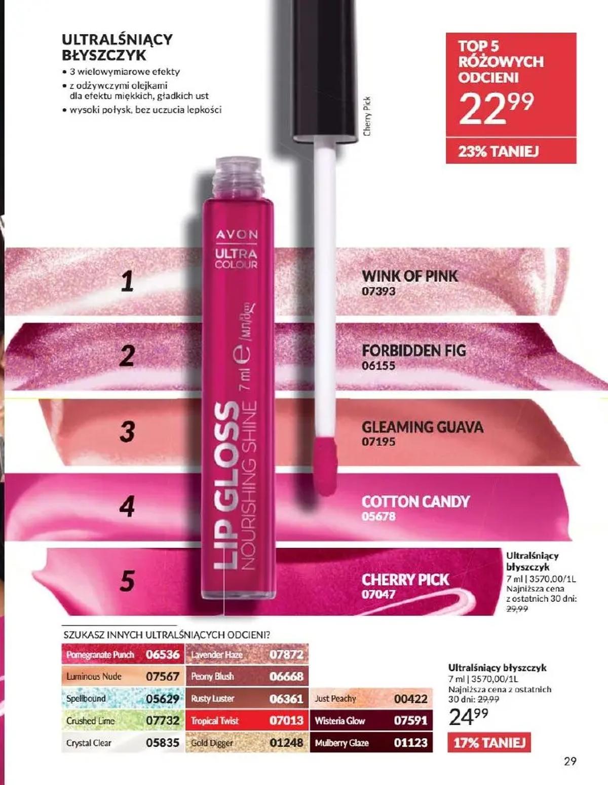 Gazetka promocyjna Avon str. 29
