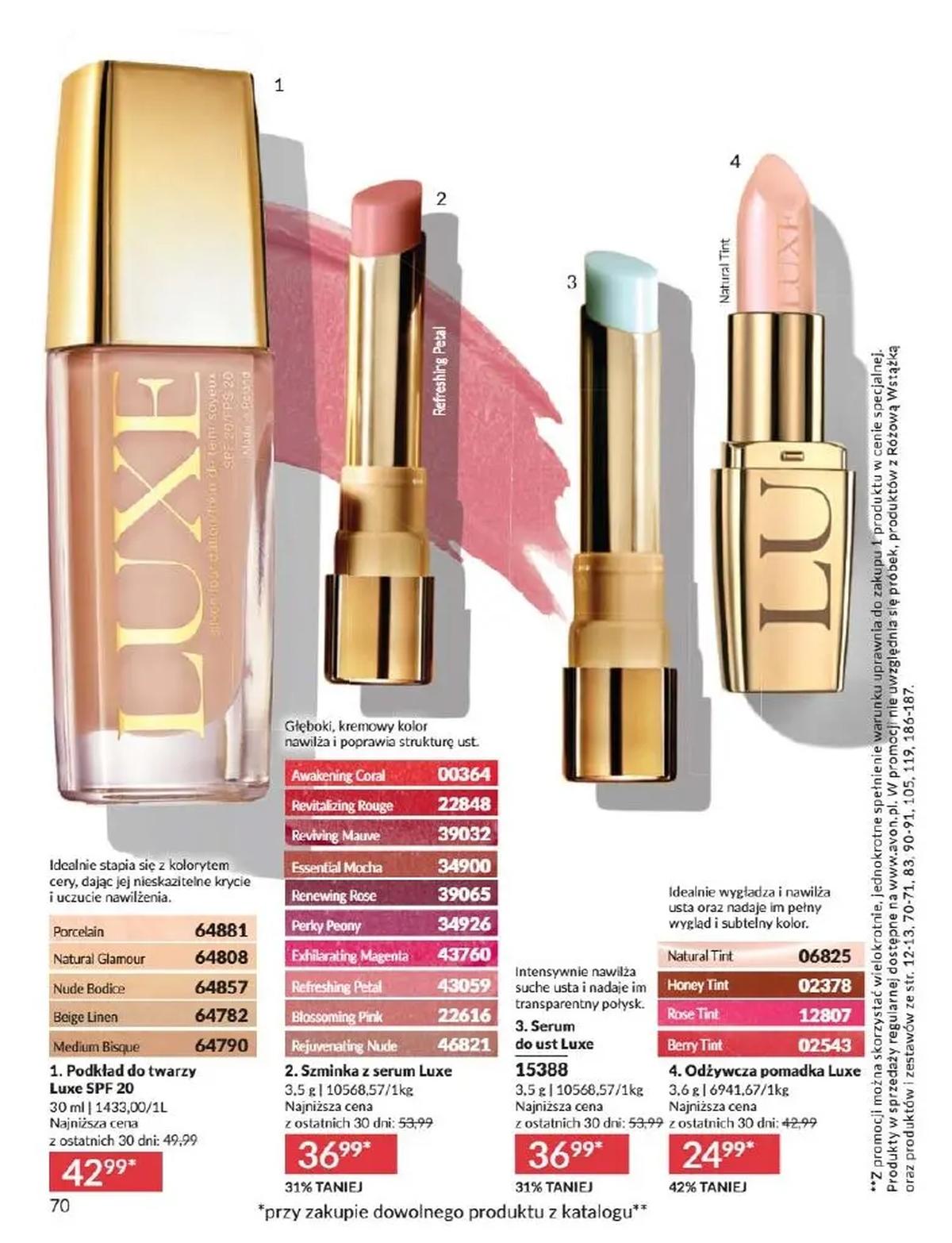 Gazetka promocyjna Avon str. 70