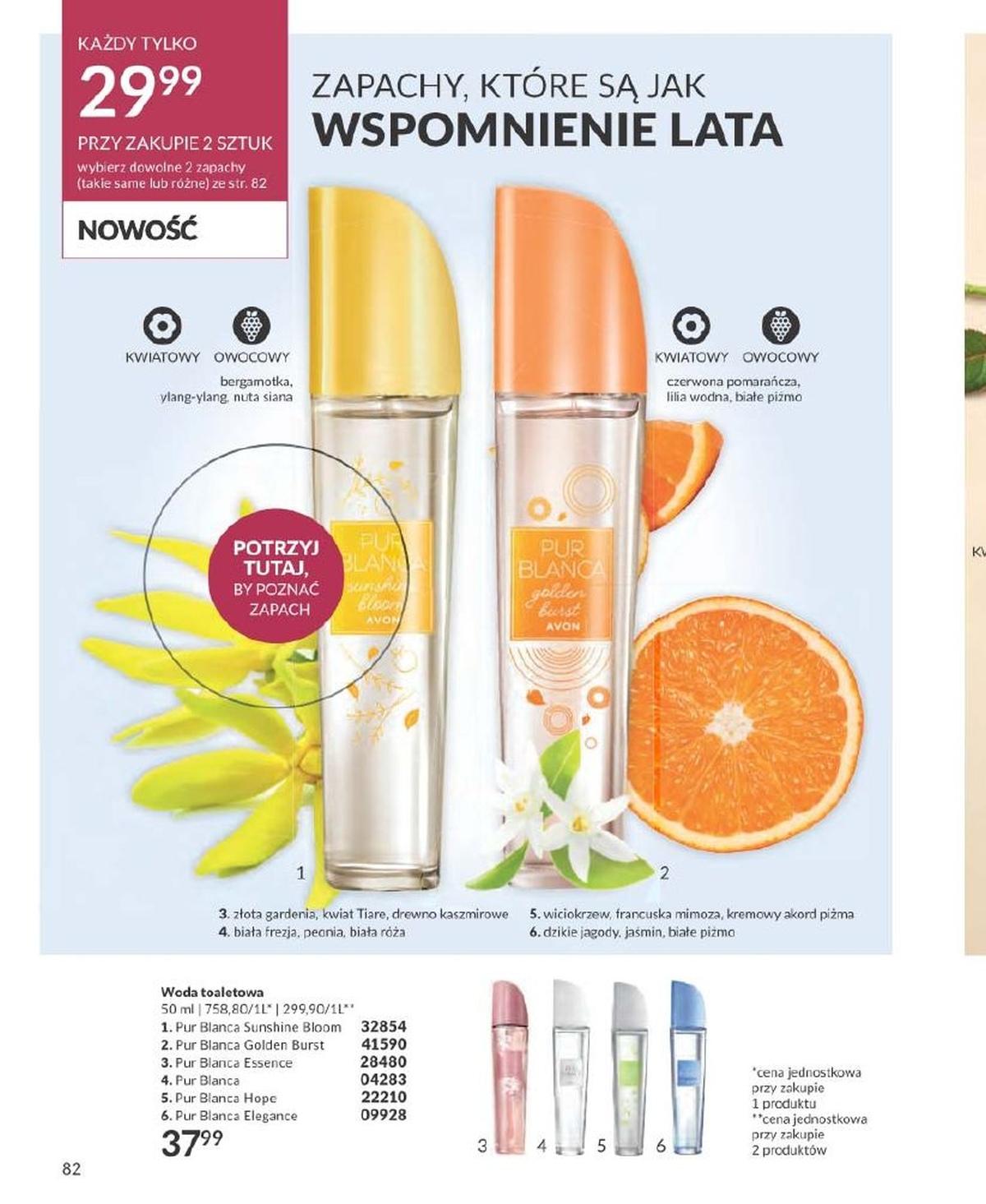 Gazetka promocyjna Avon str. 82