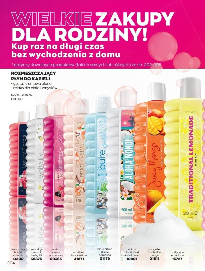 Gazetka promocyjna Avon str. 204