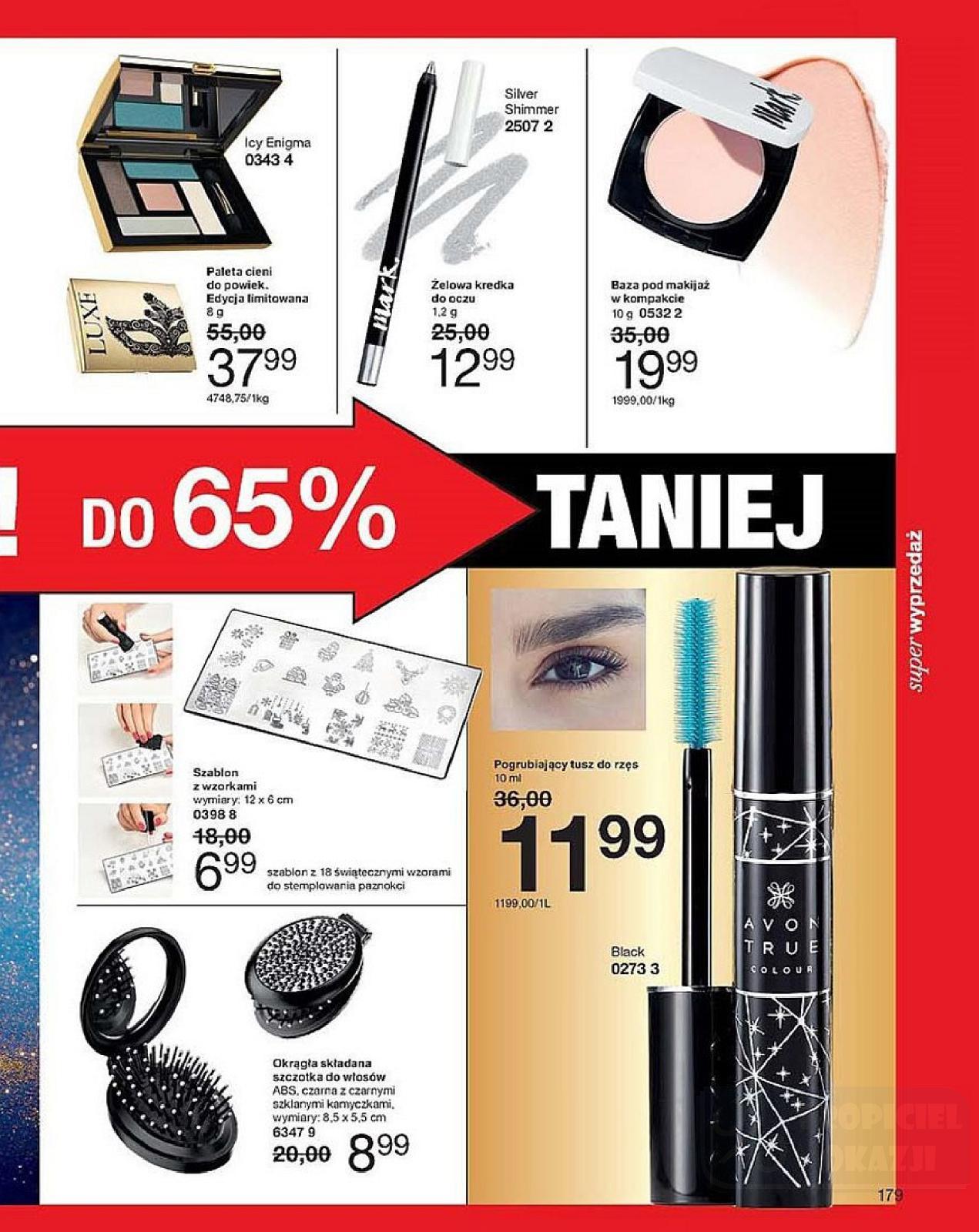 Gazetka promocyjna Avon str. 179