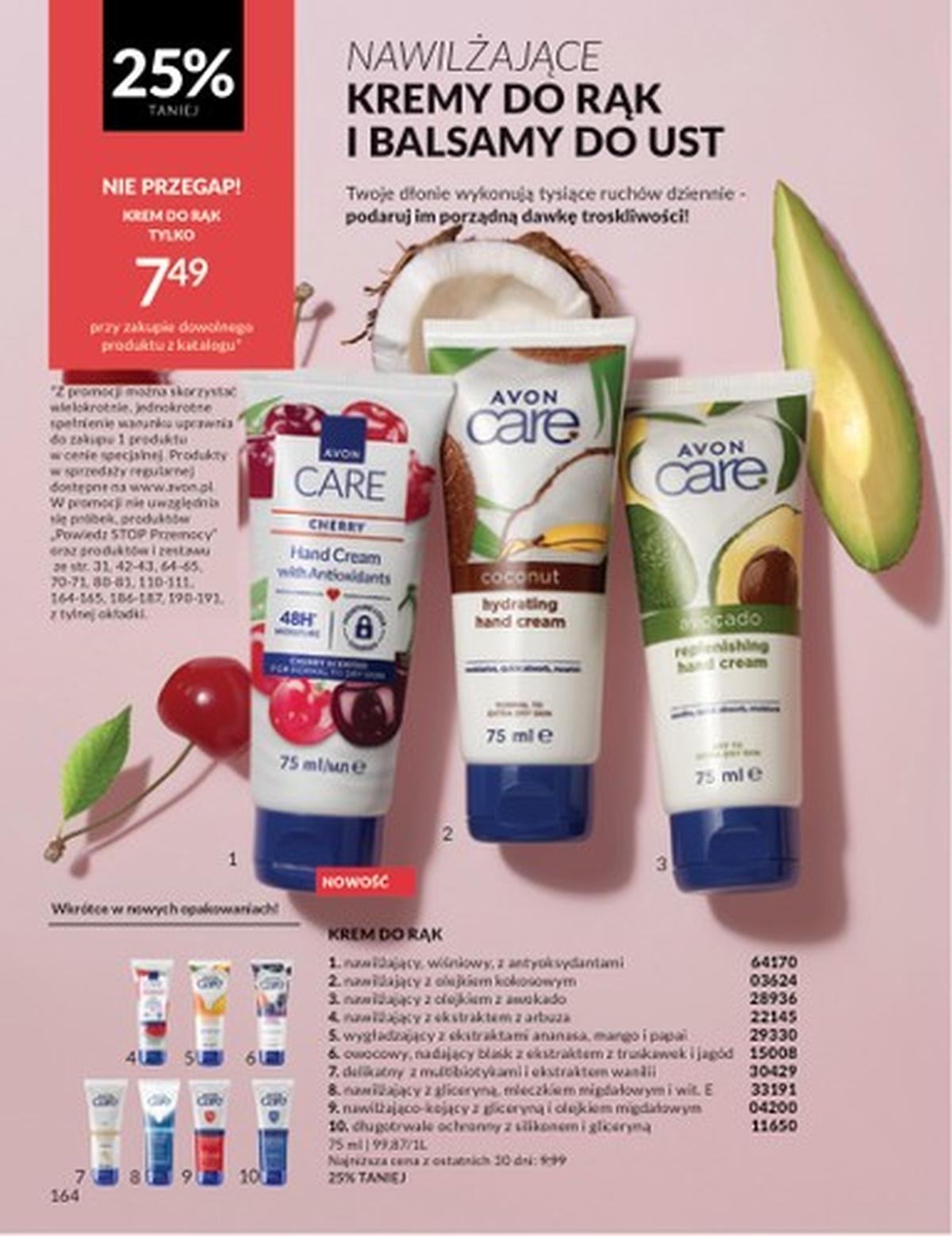 Gazetka promocyjna Avon str. 166