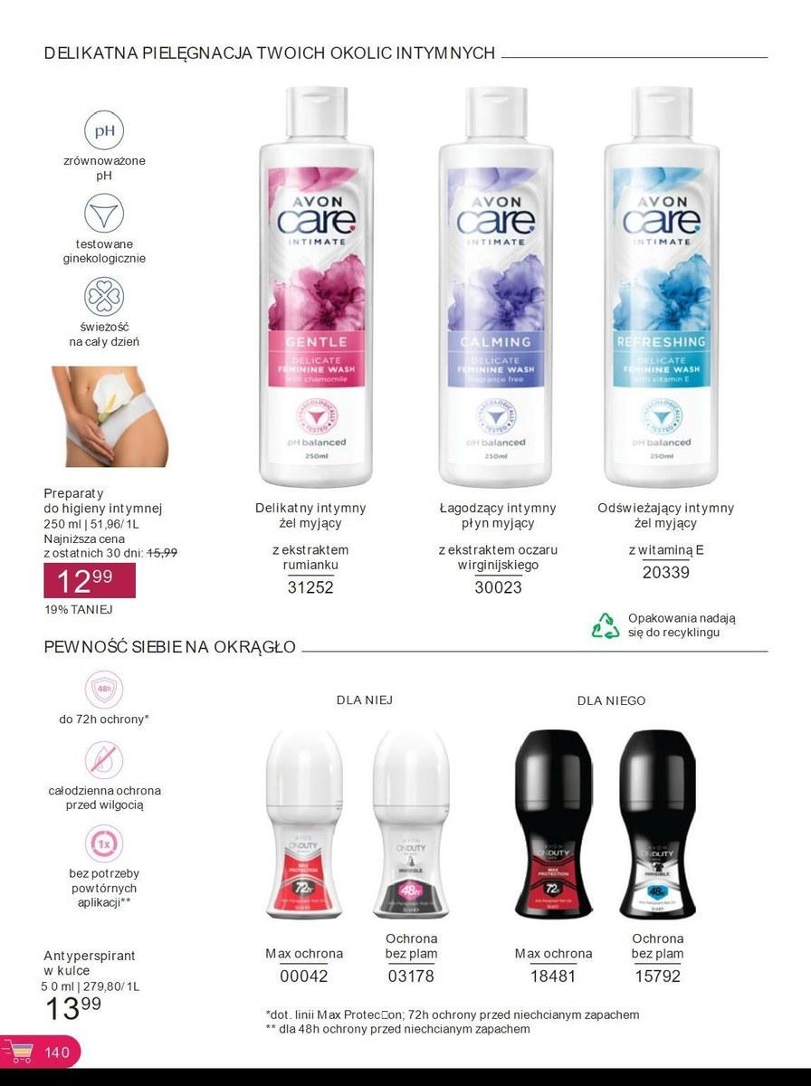 Gazetka promocyjna Avon str. 140