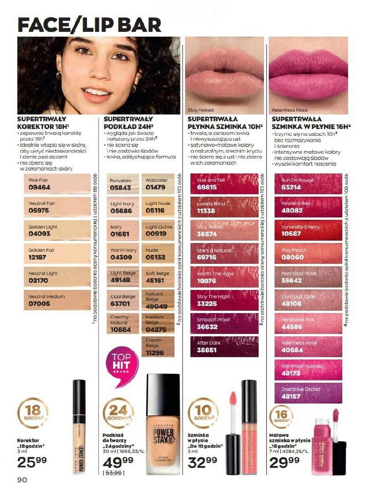 Gazetka promocyjna Avon str. 90