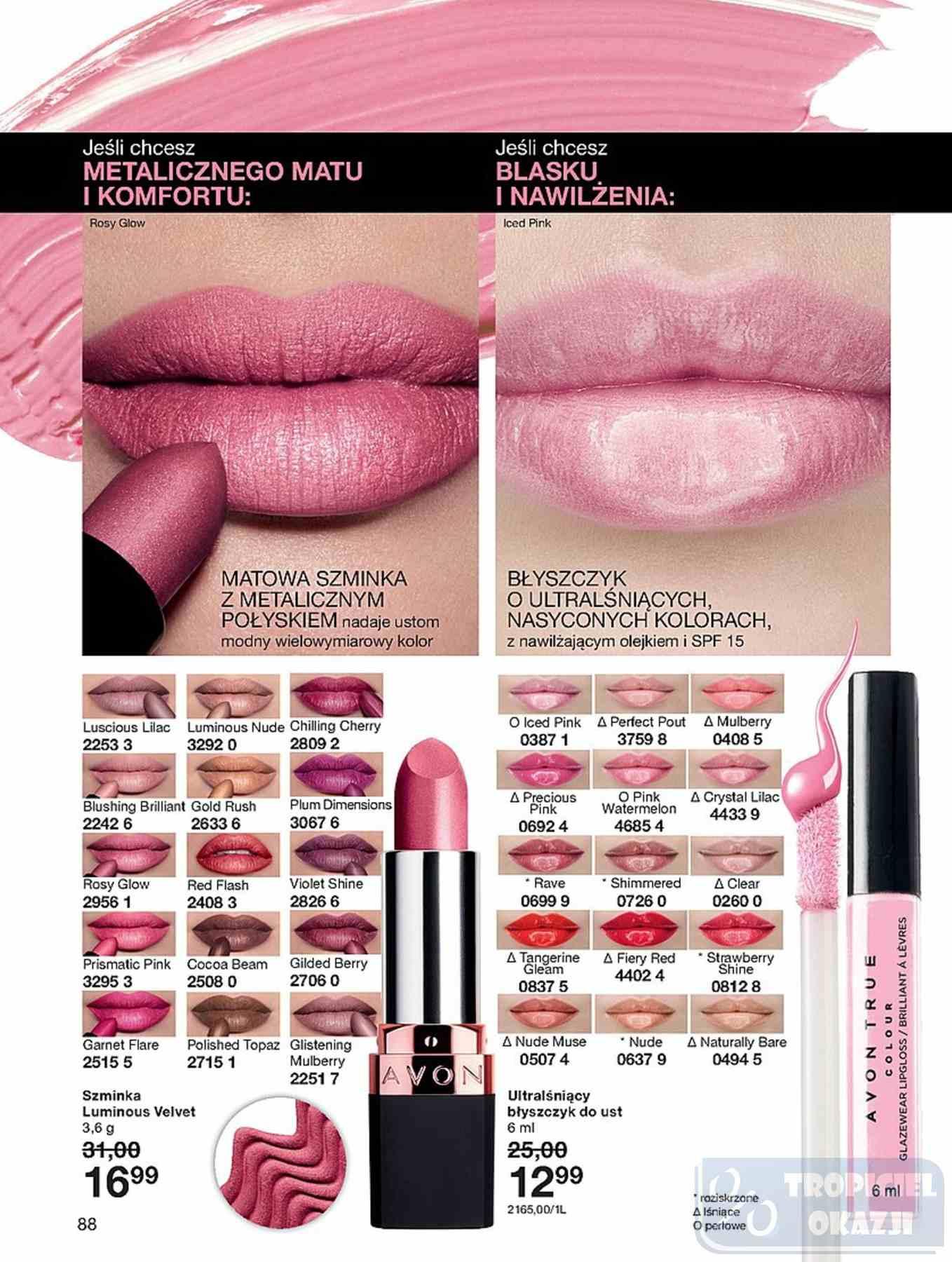 Gazetka promocyjna Avon str. 88