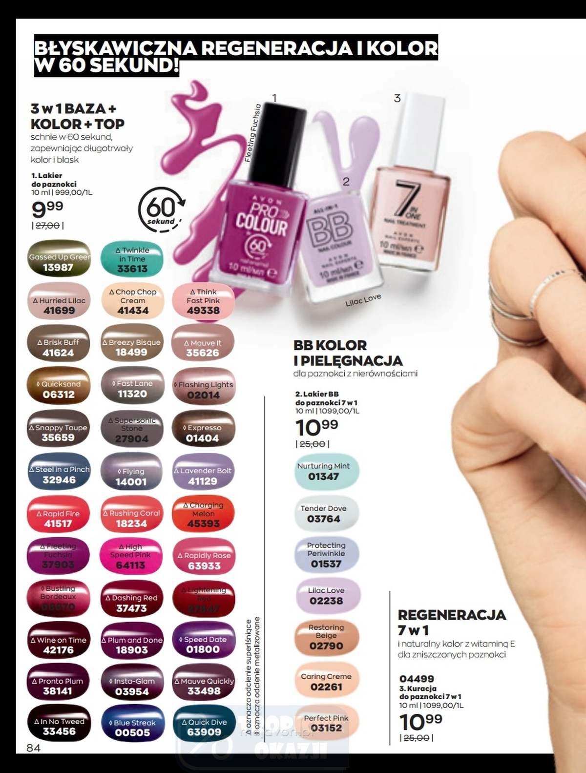 Gazetka promocyjna Avon str. 84