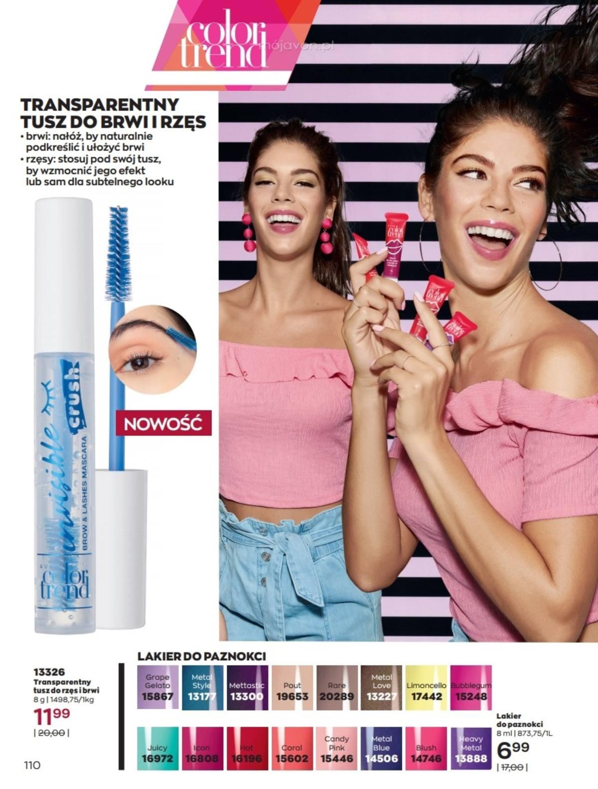 Gazetka promocyjna Avon str. 110