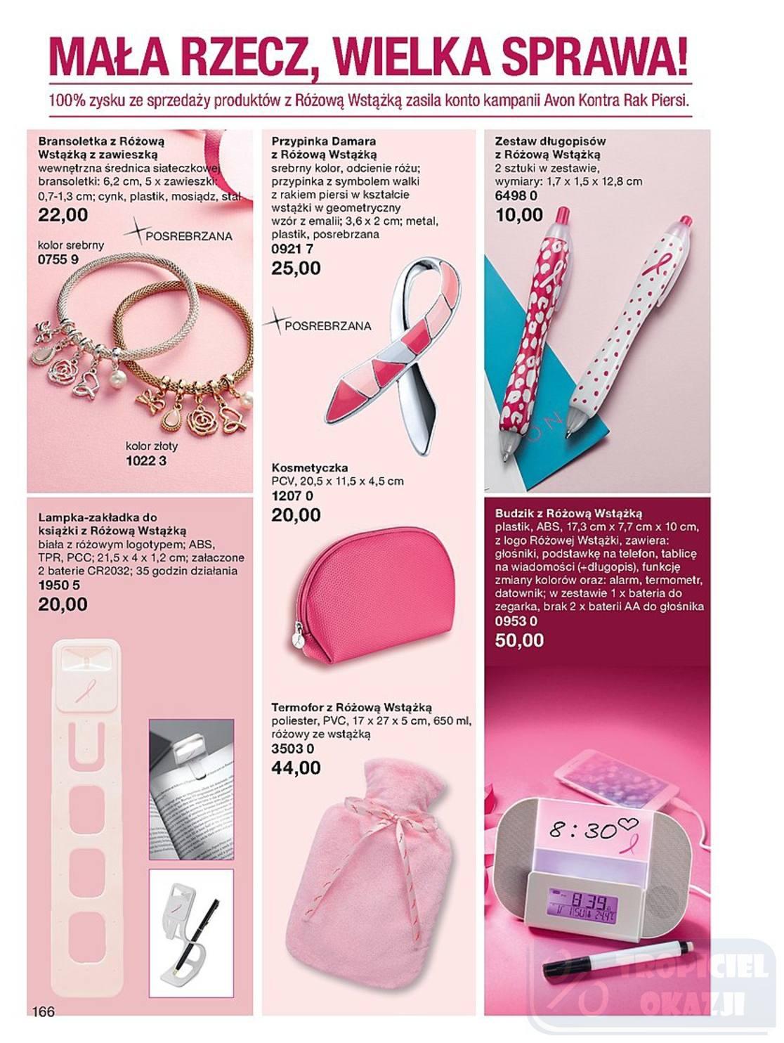 Gazetka promocyjna Avon str. 166