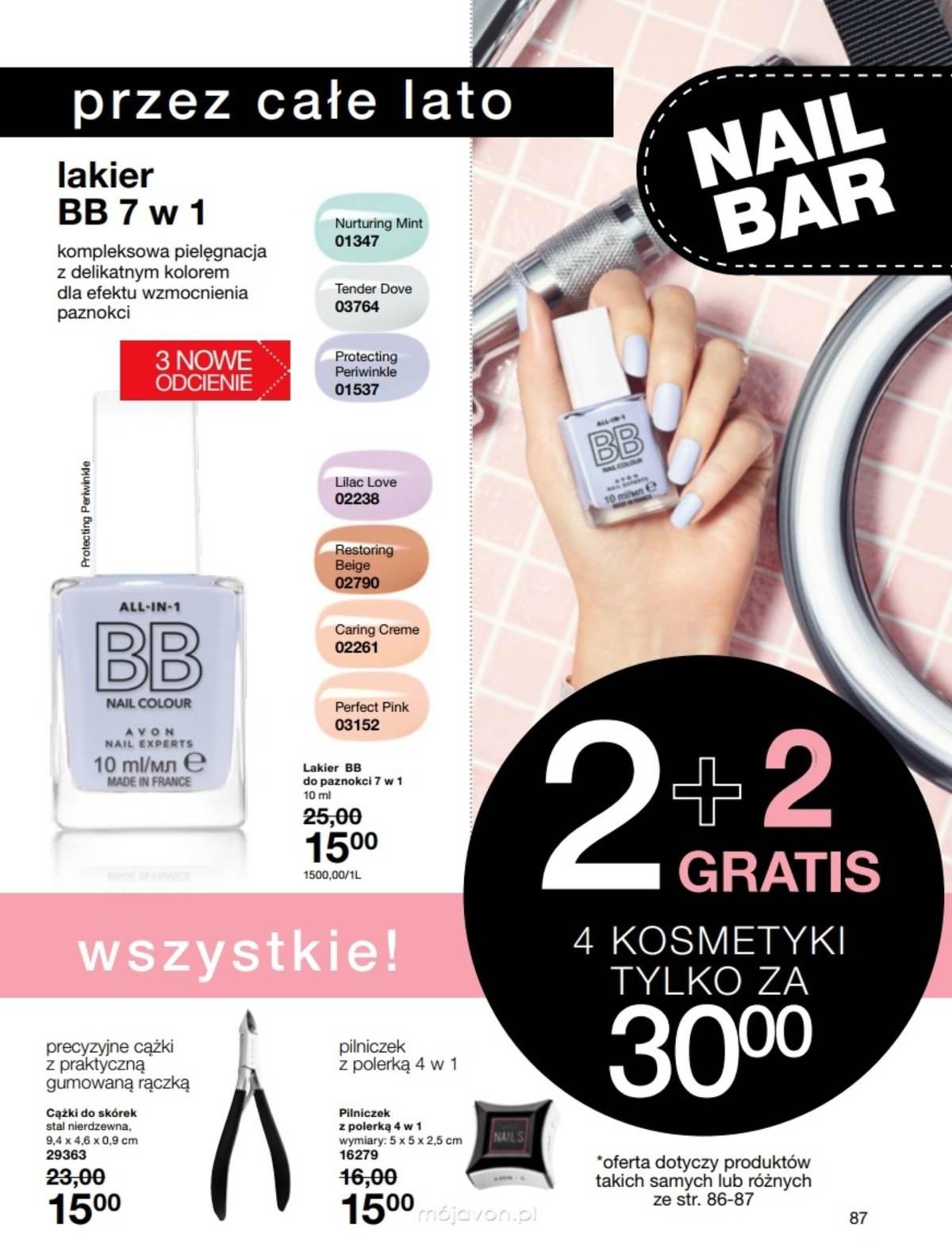 Gazetka promocyjna Avon str. 87