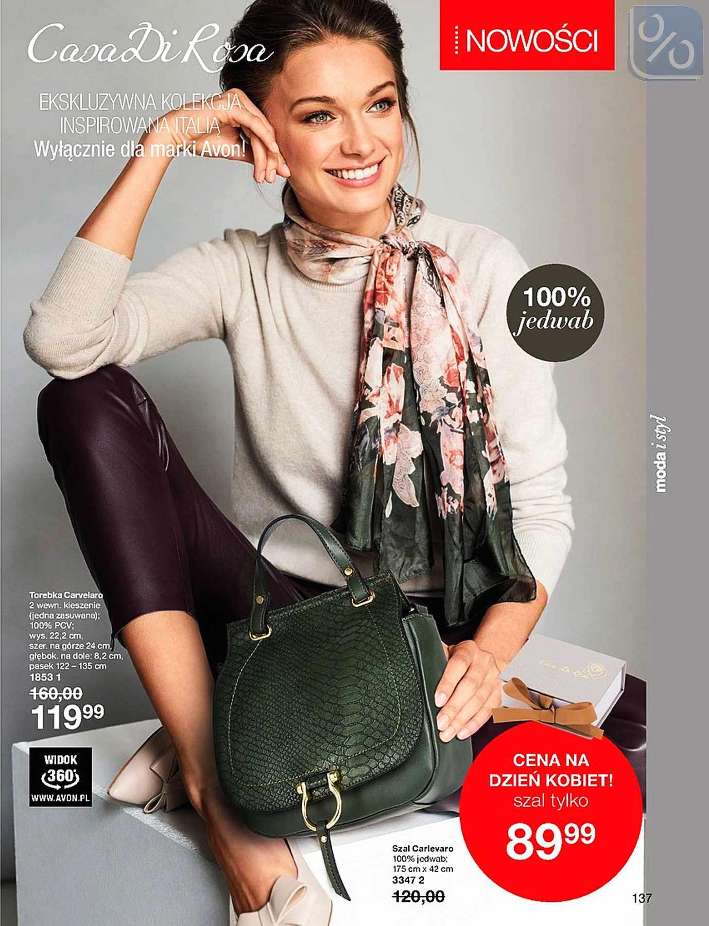 Gazetka promocyjna Avon str. 137