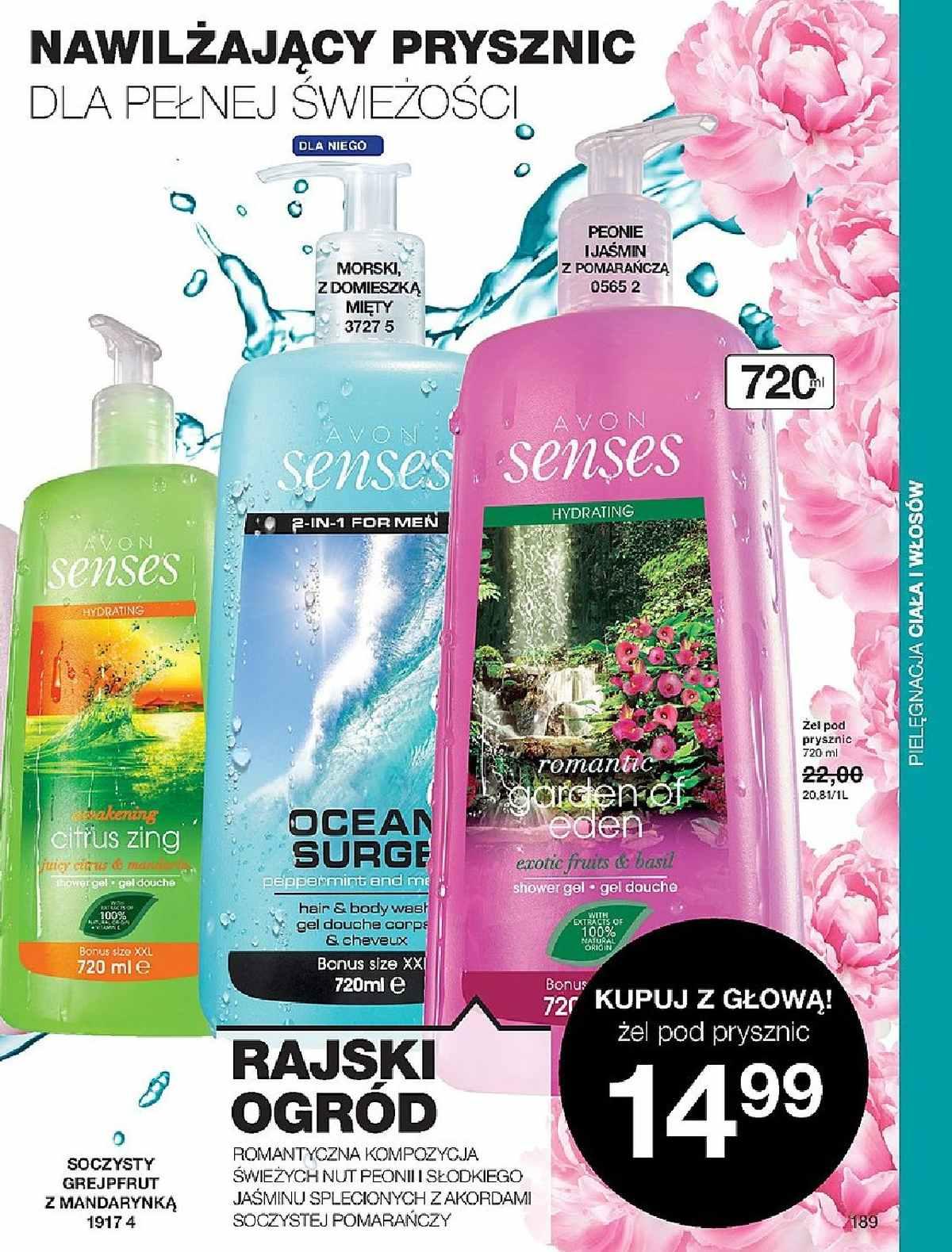 Gazetka promocyjna Avon str. 189