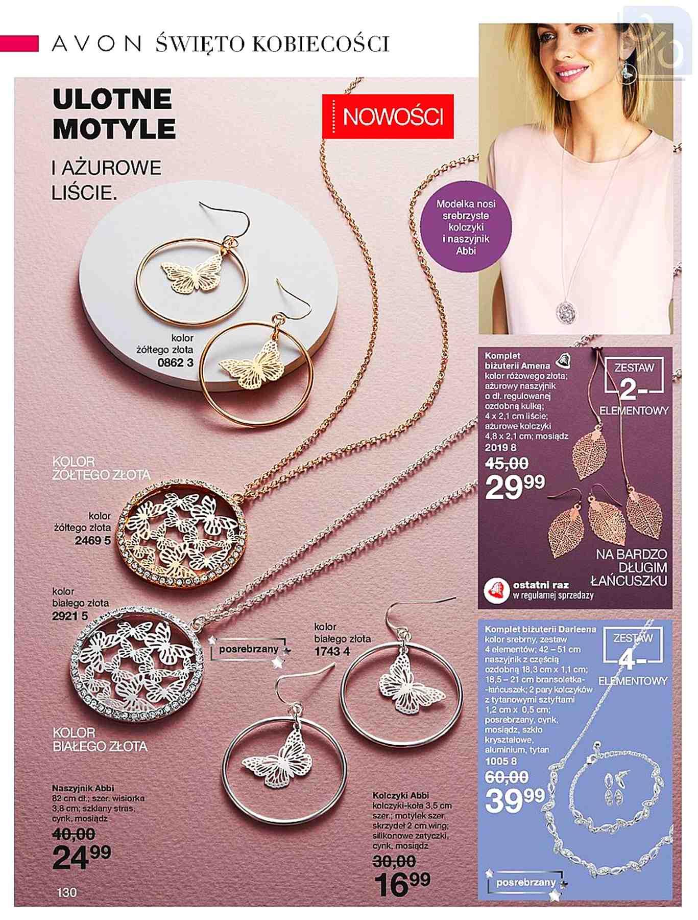 Gazetka promocyjna Avon str. 130