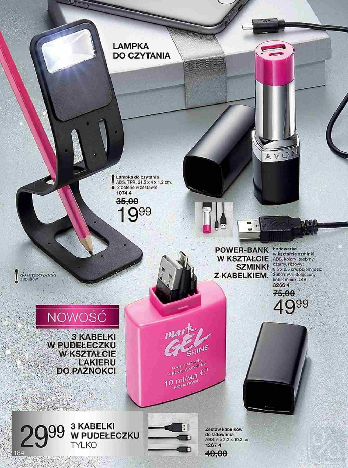 Gazetka promocyjna Avon str. 184