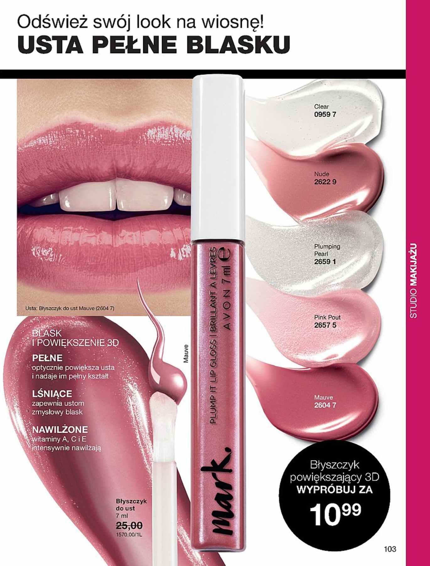 Gazetka promocyjna Avon str. 103