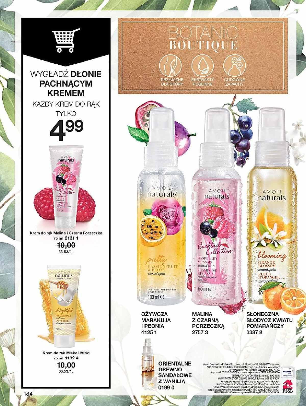 Gazetka promocyjna Avon str. 184
