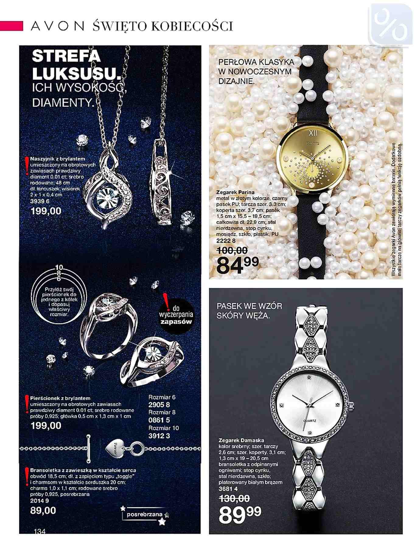 Gazetka promocyjna Avon str. 134