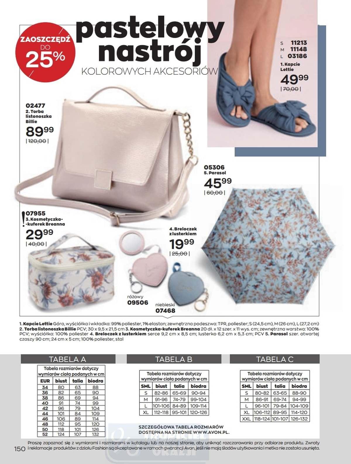 Gazetka promocyjna Avon str. 150