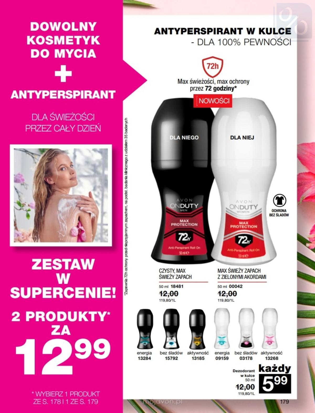 Gazetka promocyjna Avon str. 179