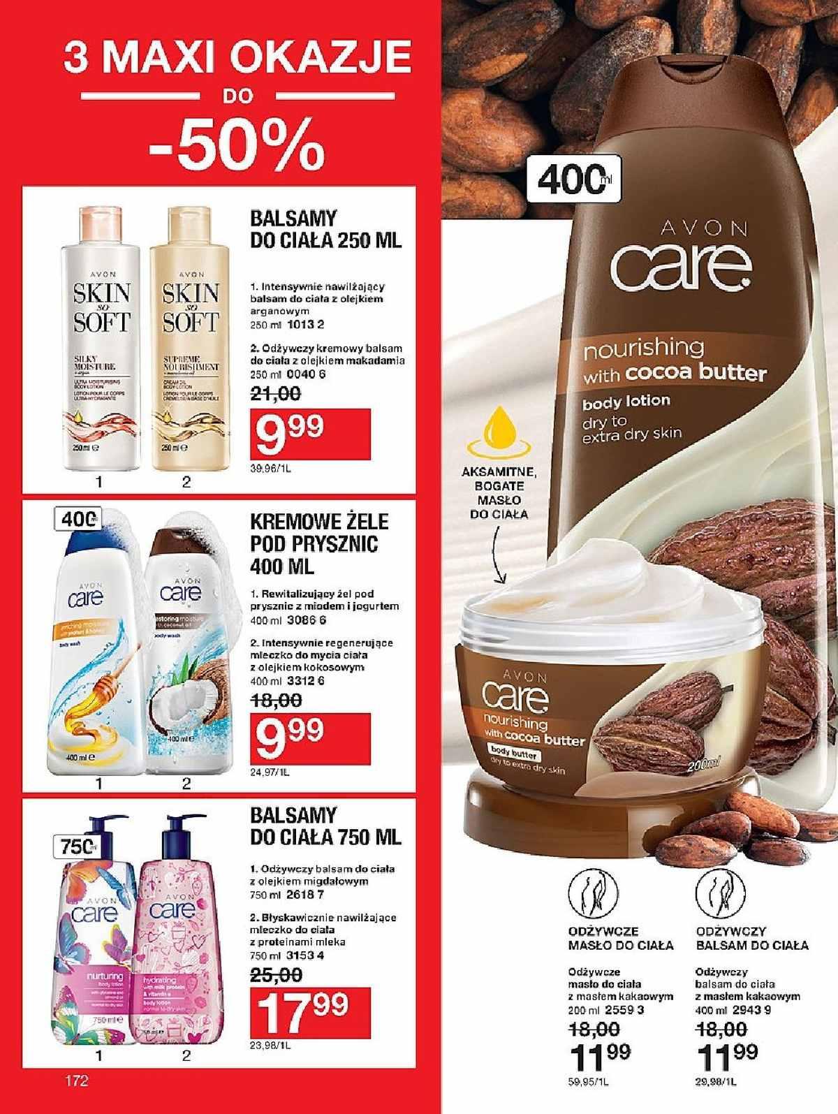 Gazetka promocyjna Avon str. 172