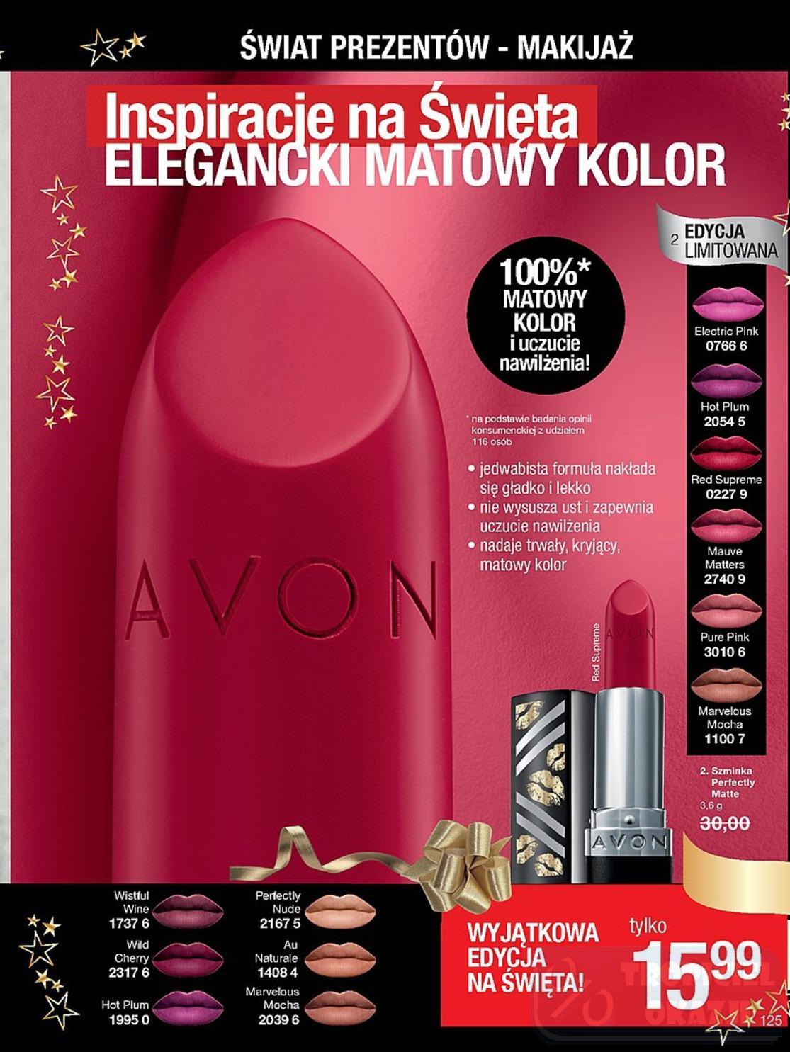 Gazetka promocyjna Avon str. 125